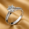 Bague de luxe en argent